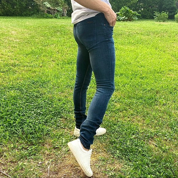 Nudie Jeans Co. Skinny Jeans in Deep Denim - Picture 2 of 4